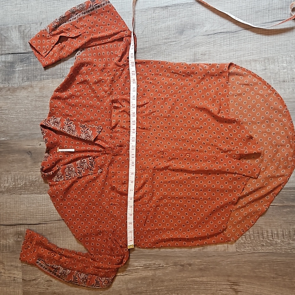 Free People Sheer Button Down - Picture 5 of 8